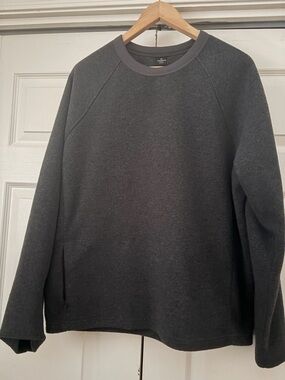 Men's Charcoal Crewneck Sweatshirt - Casual Everyday Layer